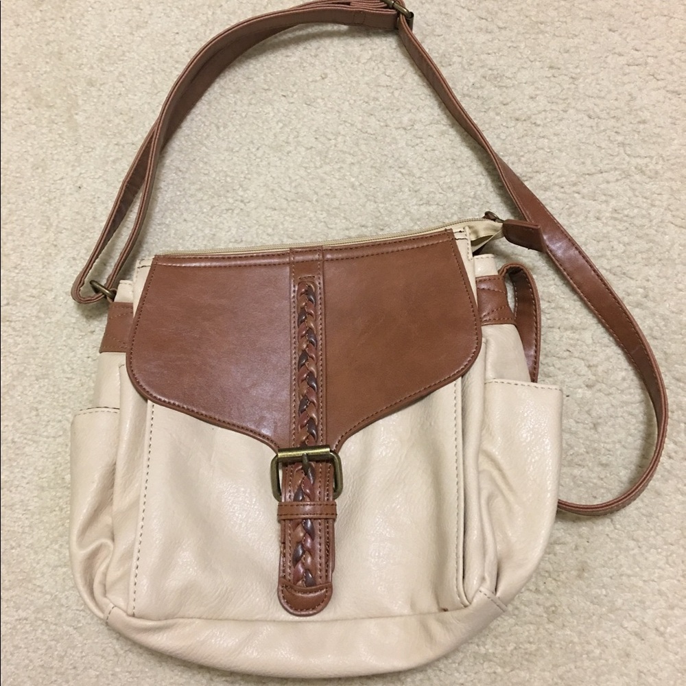 Cute crossbody bag with braid accent