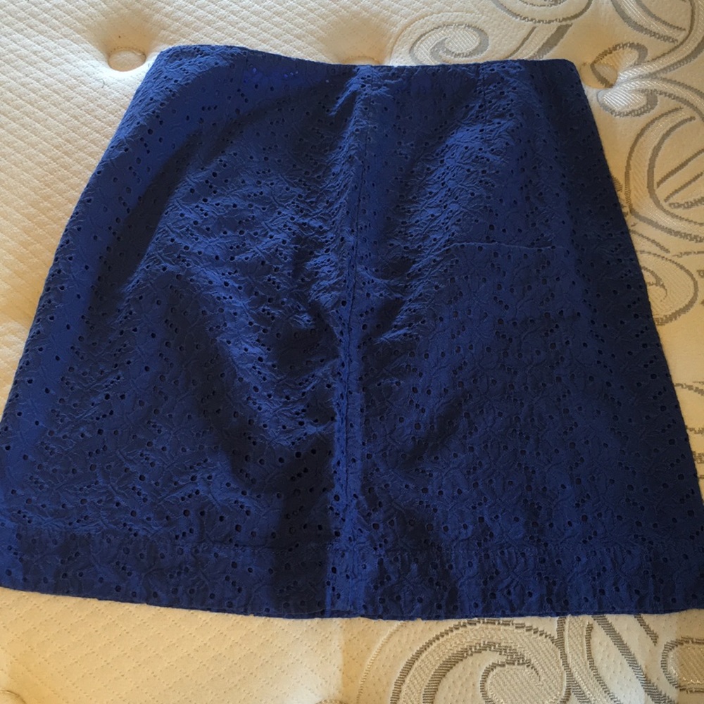 Ll bean cornflower blue skirt, perfect condition