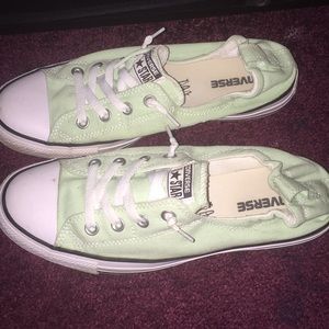 WMNS SZ 10 MINT SHORELINE CONVERSE WORN 3X