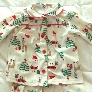 Adorable Santa Pajama Set for Christmas