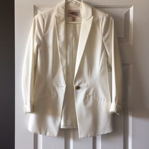 White blazer