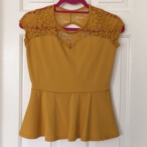 Peplum Top