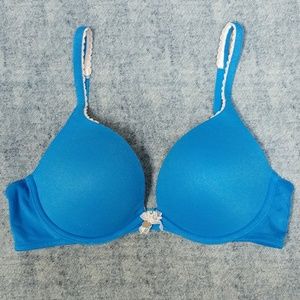 Victoria's Secret Body blue push-up bra