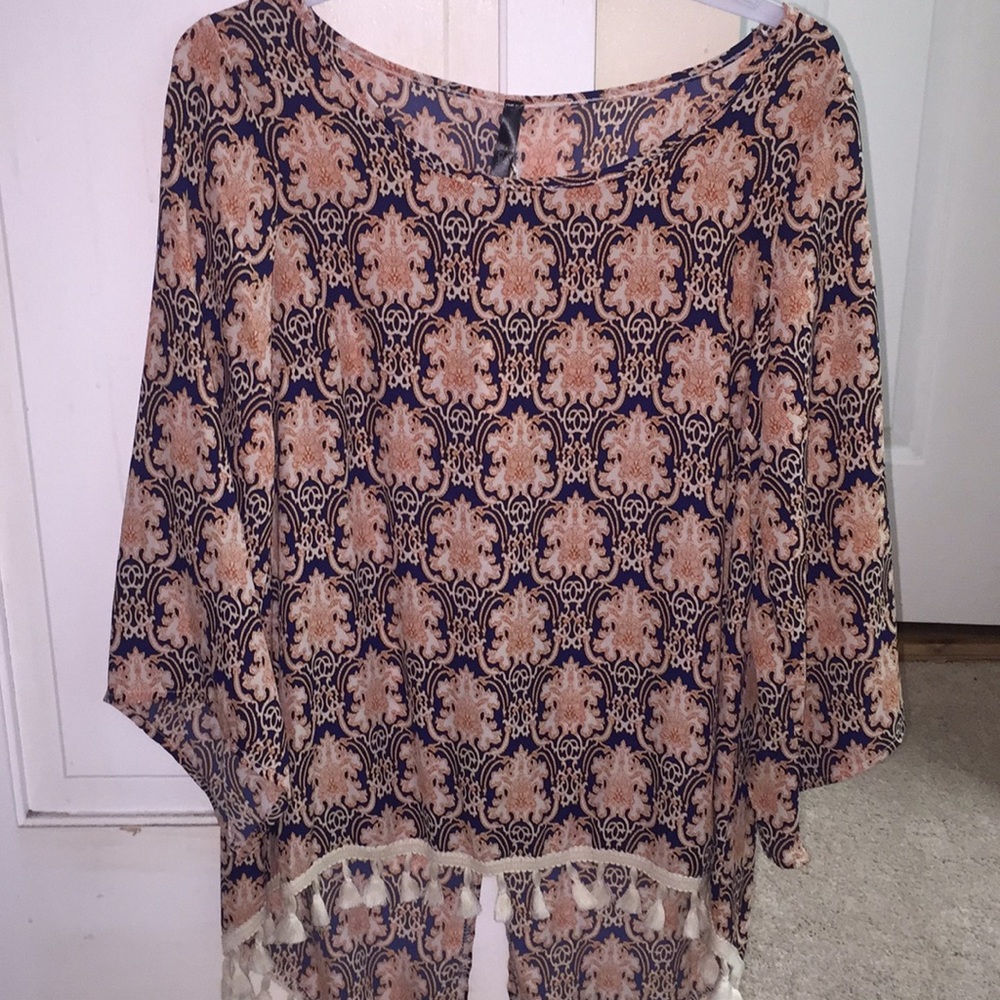 Printed Boutique Top
