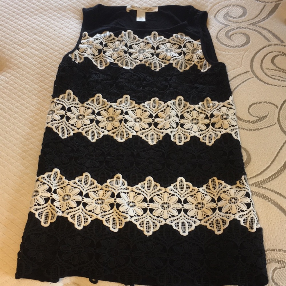 Black and white shell