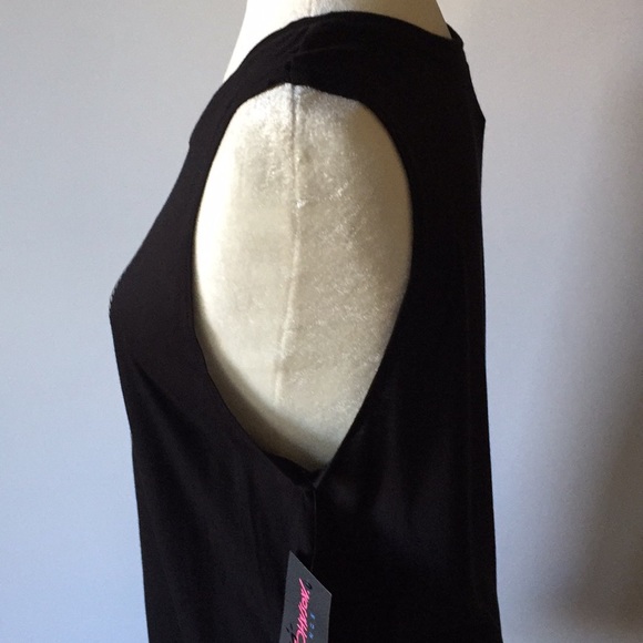 NWT Betsey Johnson Performance Love Muscle Tee - Picture 4 of 8