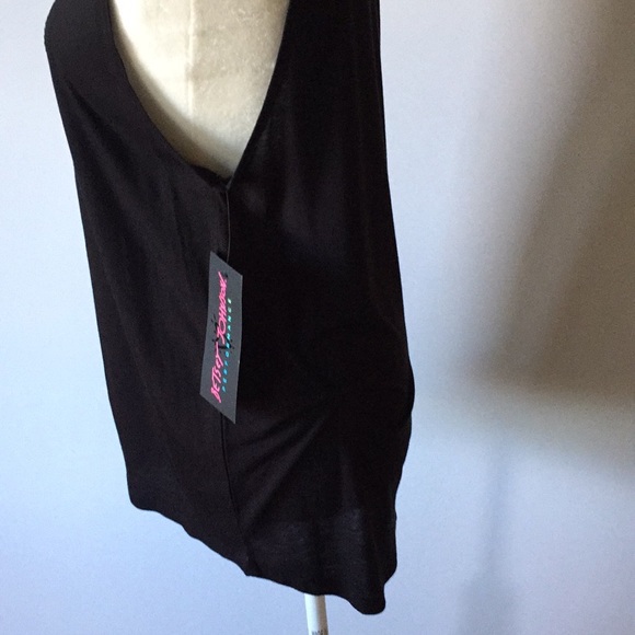 NWT Betsey Johnson Performance Love Muscle Tee - Picture 5 of 8