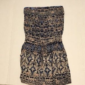 Strapless romper!!!
