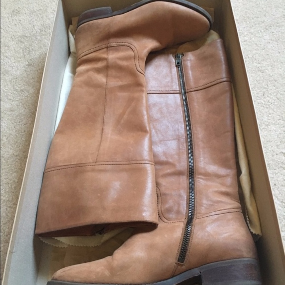 JCrew Carmel Color Riding Boots Size 7