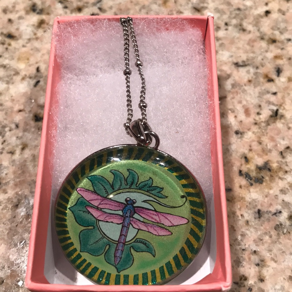 Brighton dragonfly necklace