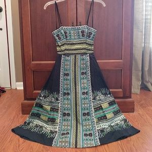 BCBG tie back sundress