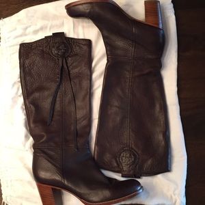 Coach Leather Boots