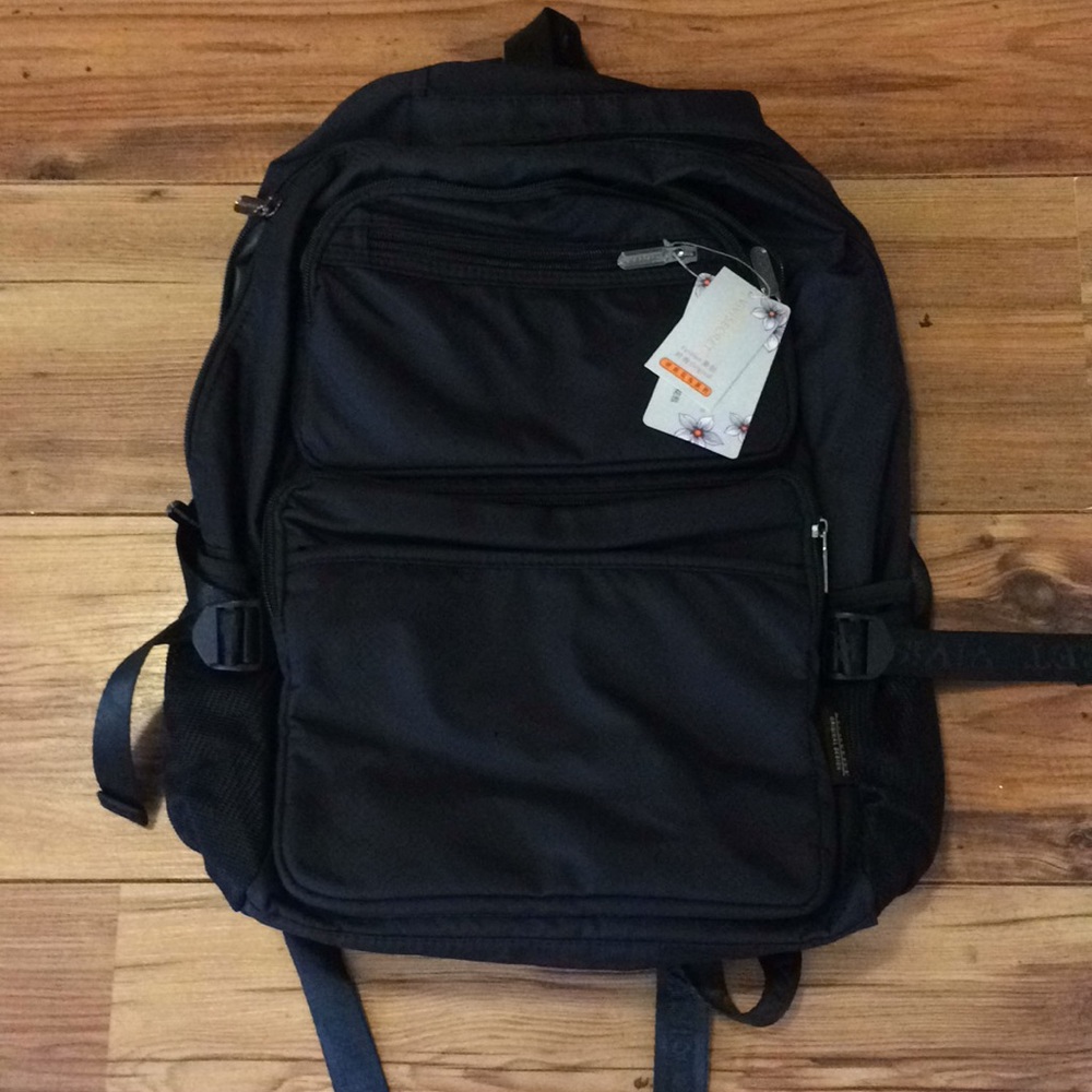 Vivisection black backpack NWT