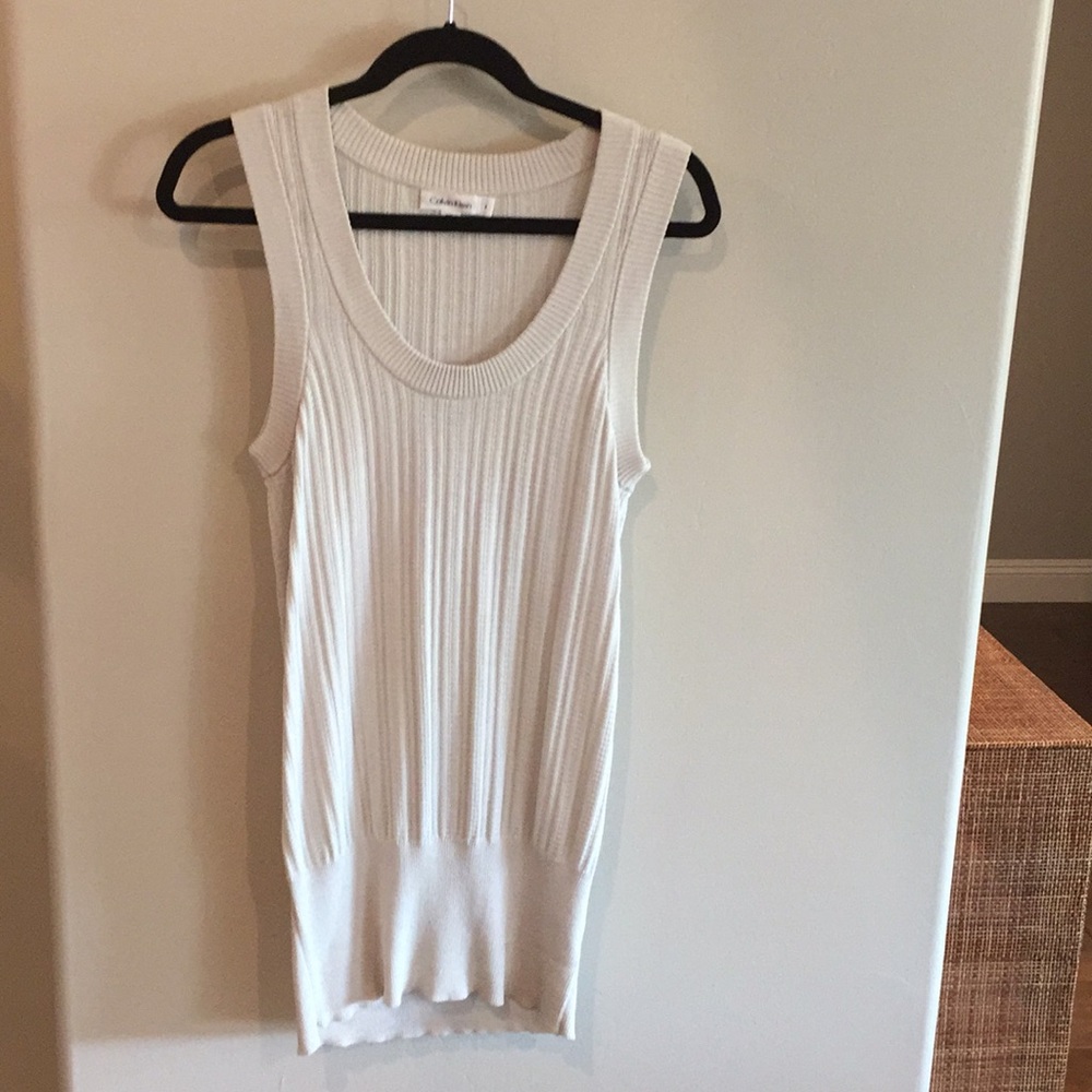 Calvin Klein silk Tunic vest