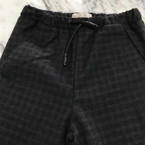 Zara Boys Checkered Pants