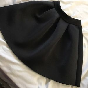 Pleated skater skirt