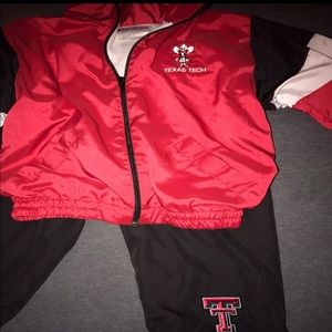 Toddler Texas Tech Track Suit