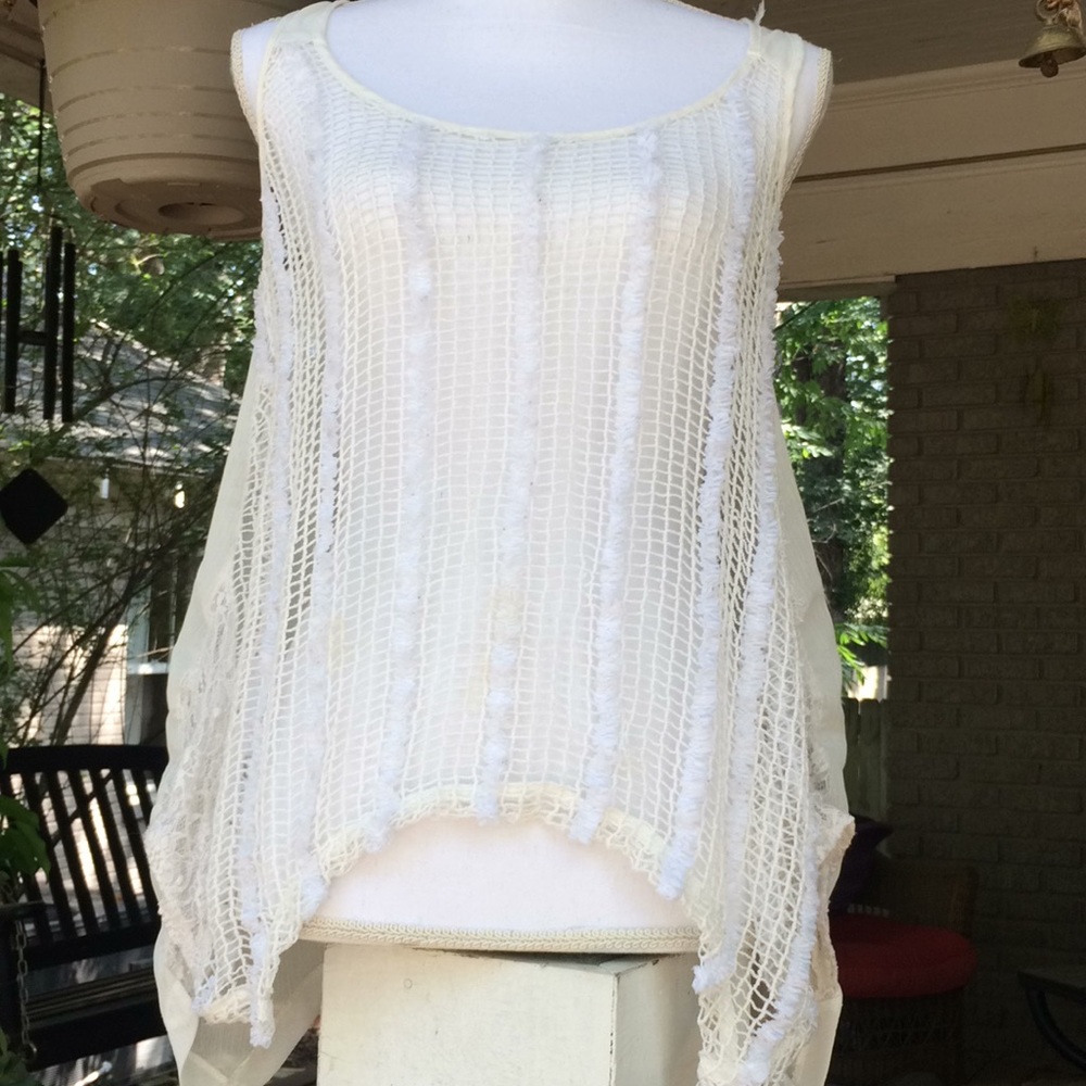 Shark-bite Hem Top