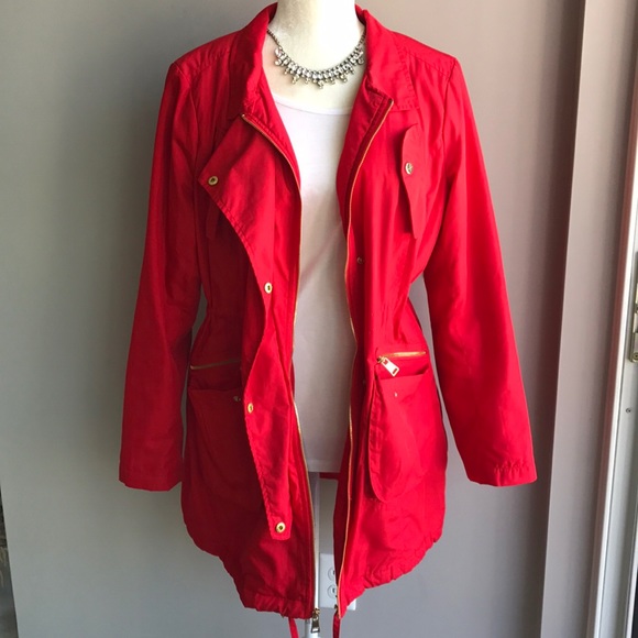 bebe Jackets & Blazers - HP! 🎉Red Bebe jacket!