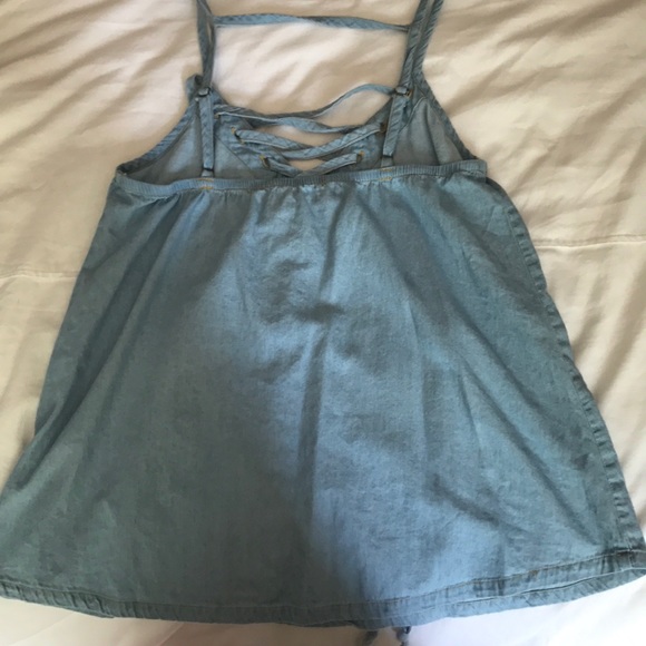 Chambray tank. - Picture 2 of 3