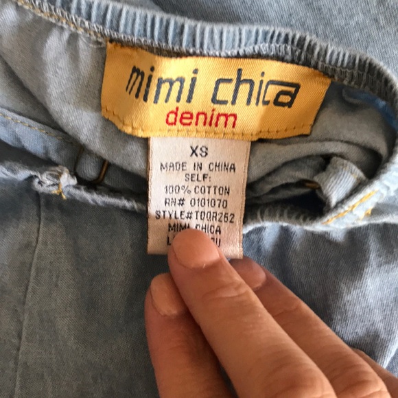 Chambray tank. - Picture 3 of 3