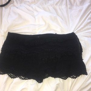 Lace urban shorts