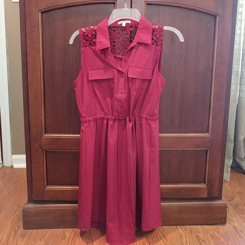 Charlotte Russe crimson sundress
