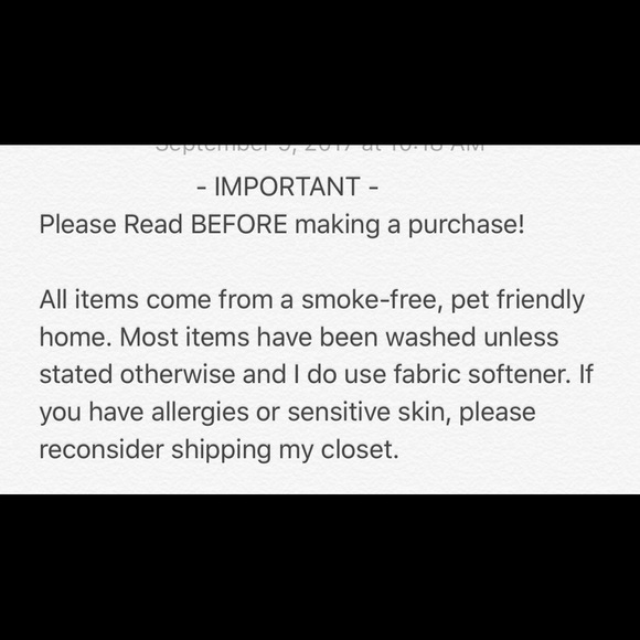 Important Closet Info - please read - Picture 2 of 3