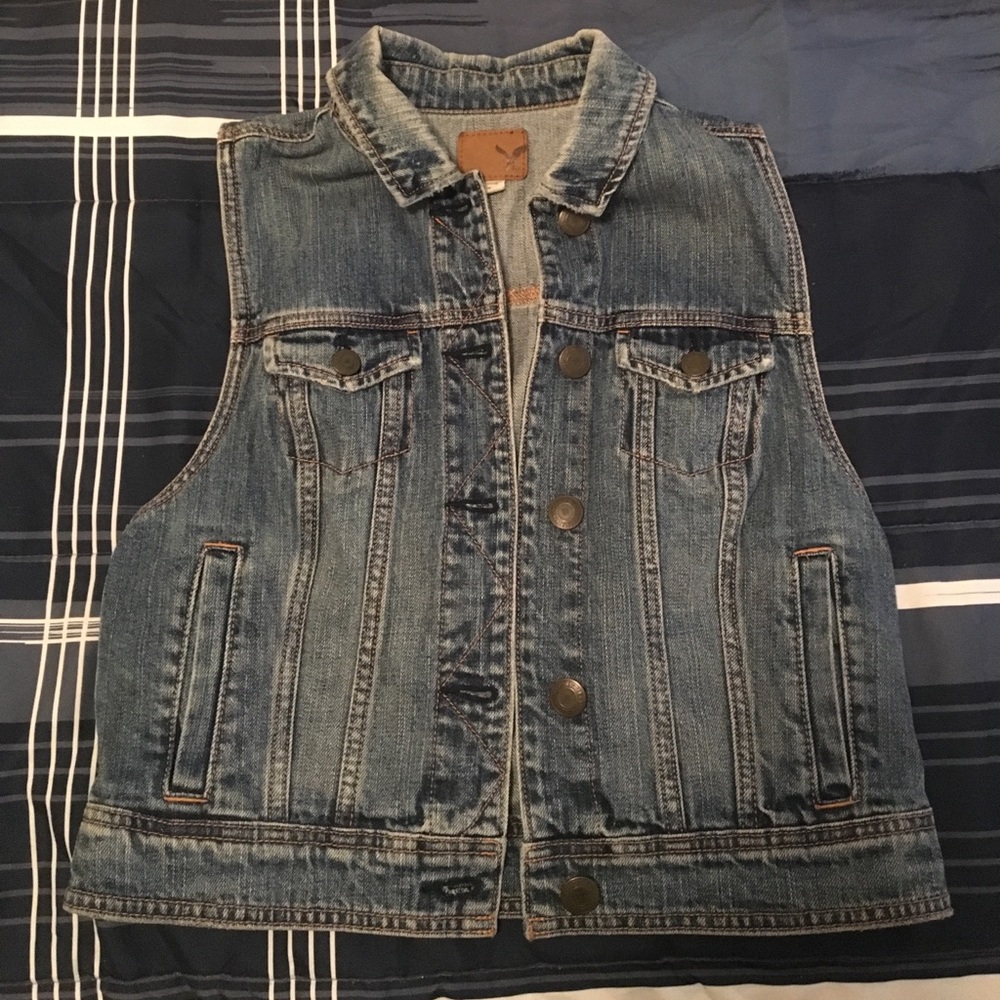 Denim vest