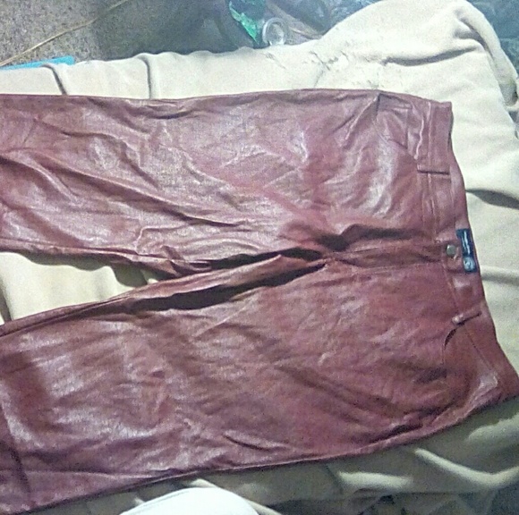 Faux Leather jeans - Picture 2 of 2