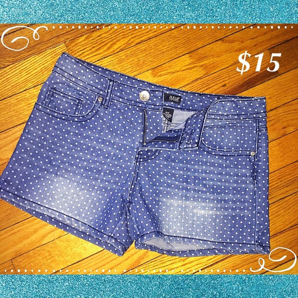 a.n.a Pants - A.N.A ( A New Approach) polka dot shorts