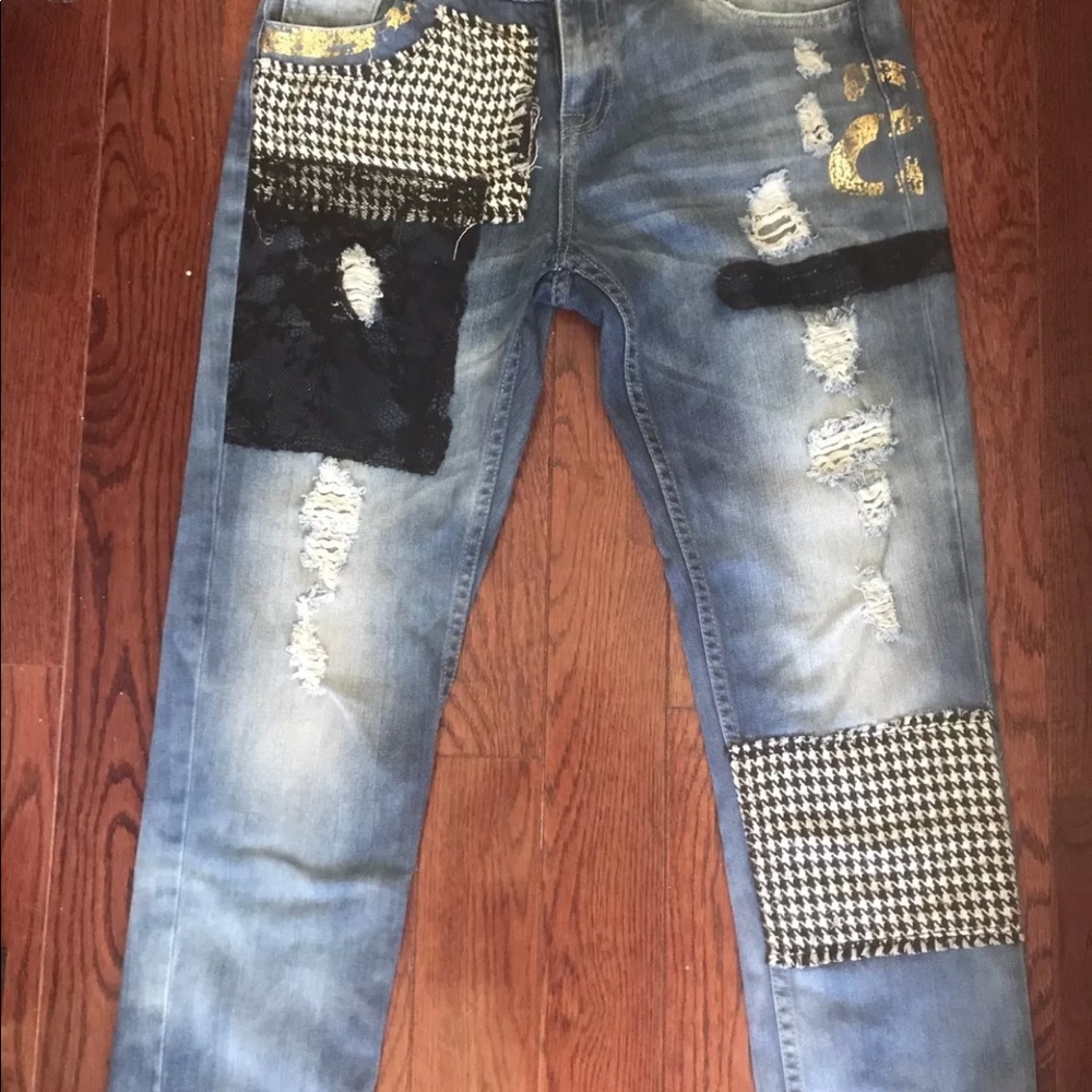 Desigual Exotic Jeans Size 30 Boyfriend