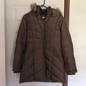 New York and Company Puffer Coat w/Fur Lined Hood