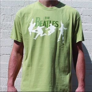 The Beatles Green Graphic Tee