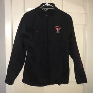 Texas tech UNDER ARMOUR zip up jacket