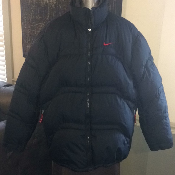 nike down feather jacket