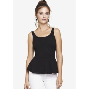 Express peplum tank