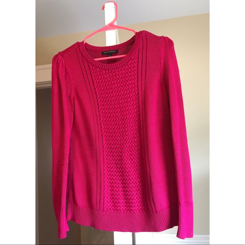 Pink Banana Republic Sweater