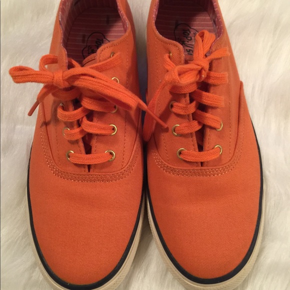 Sperry Shoes - Sperry Top Sider Orange Shoes