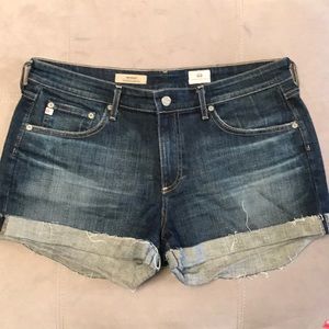 AG Denim Shorts. Ex Boyfriend roll-up. Size 30. AG Denim Shorts. Ex Boyfriend roll-up. Size 30.