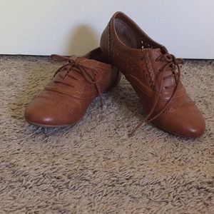 Leather Oxfords