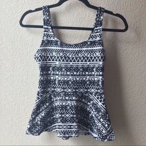 Express peplum tank