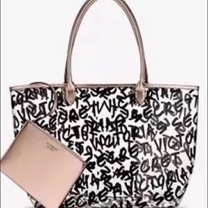 NWT Victoria's Secret Tote & Clutch