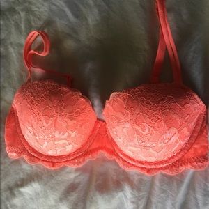 Victoria's Secret Pink Push Up Demi Bra 32C