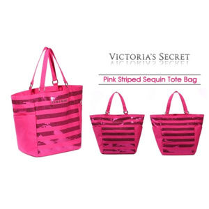 FINAL PRICE!! VS Sequined Canvas Tote