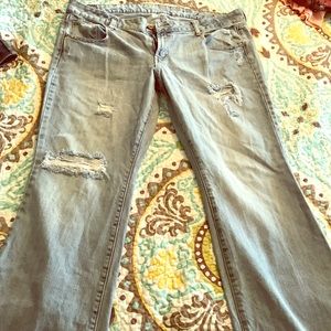 American Eagle original boyfriend jean sz 16