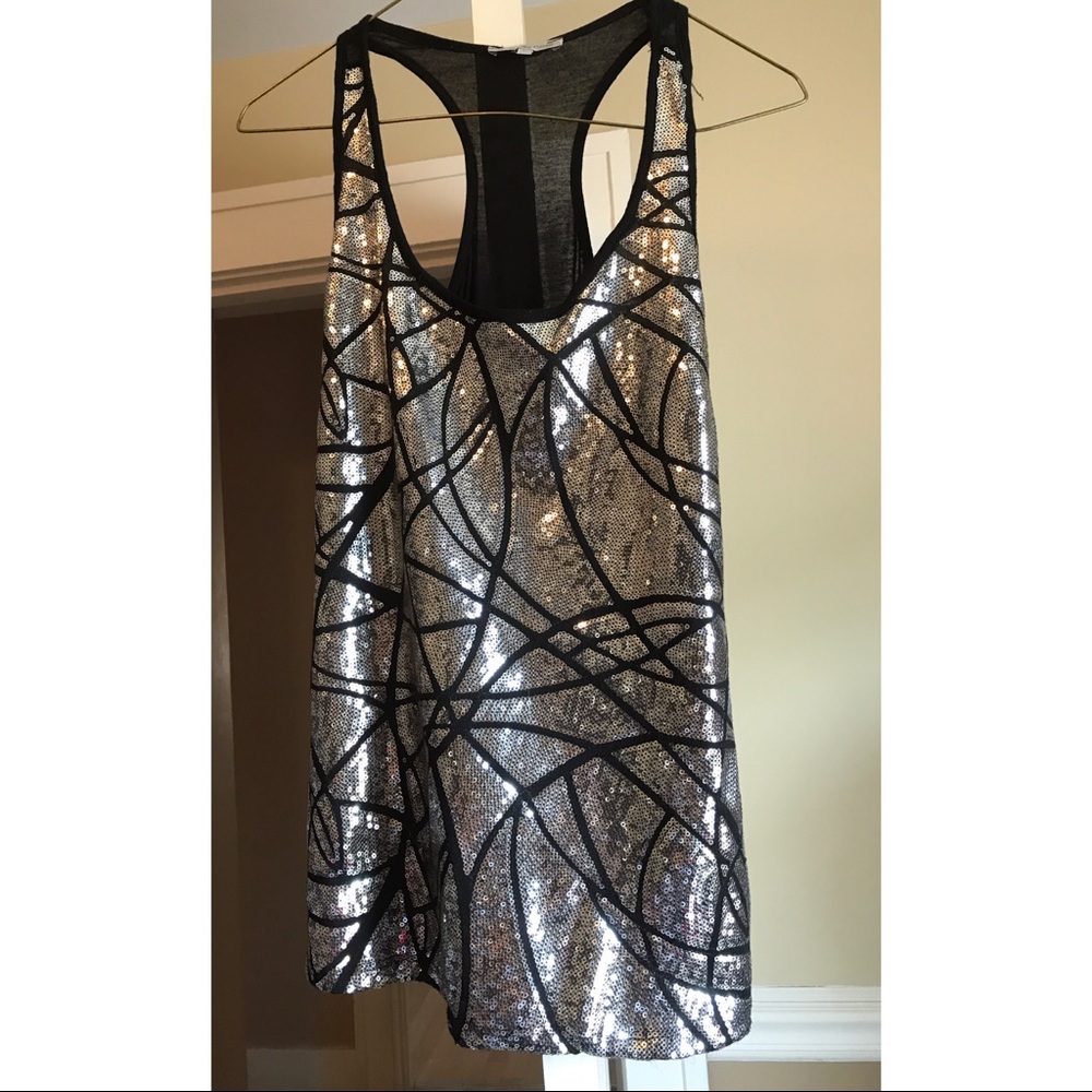 Sequin Tank Top