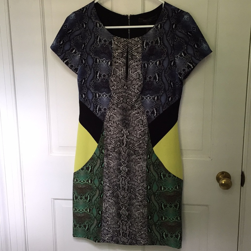 BCBG snakeskin dress
