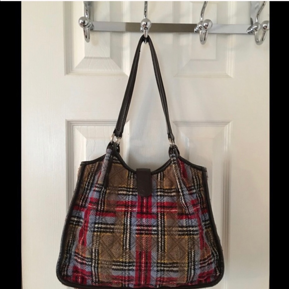 Vera Bradley Plaid Tote
