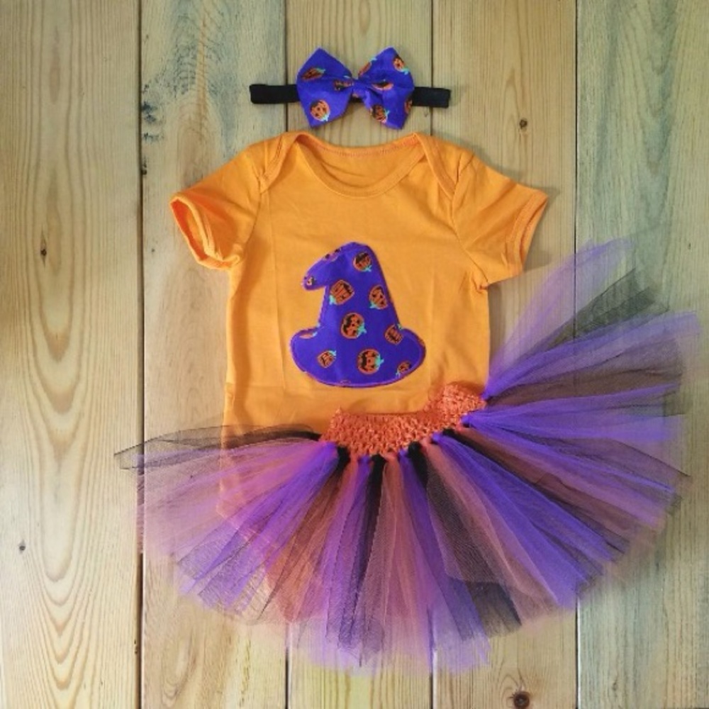Halloween Witch Tutu Outfit